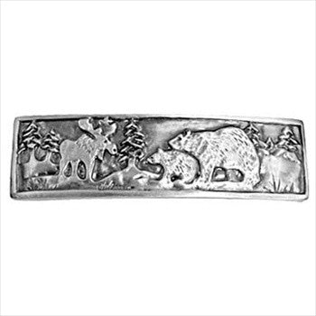 Sierra Lifestyles 681430: 3" cc Wilderness Cabinet Pull - Pewter