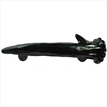 Sierra Lifestyles 681437: 3" cc Antler Cabinet Pull (left facing) - Black