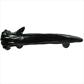 Sierra Lifestyles 681440: 3" cc Antler Cabinet Pull (right facing) - Black