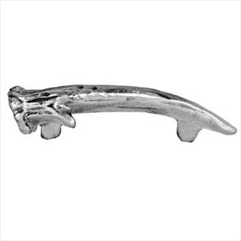 Sierra Lifestyles 681442: 3" cc Antler Cabinet Pull (right facing) - Pewter