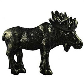Sierra Lifestyles 681449: 2" cc Realistic Moose Cabinet Pull - Bronzed Black