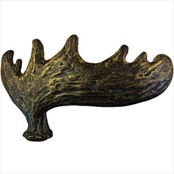 Sierra Lifestyles 681470: 3" cc Moose Paddle Cabinet Pull (Right Facing) - Bronzed Black