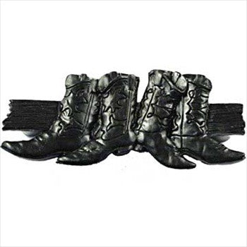 Sierra Lifestyles 681475: 3" cc Boots Cabinet Pull - Black