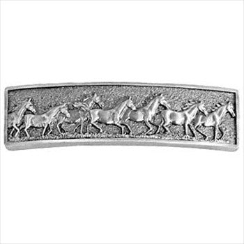 Sierra Lifestyles 681489: 3" cc Running Horse Cabinet Pull - Pewter