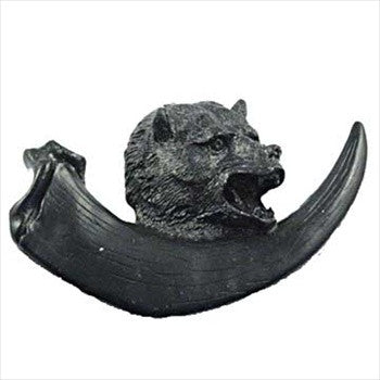 Sierra Lifestyles 681491: 3" cc Bear With Claw Cabinet Pull - Black