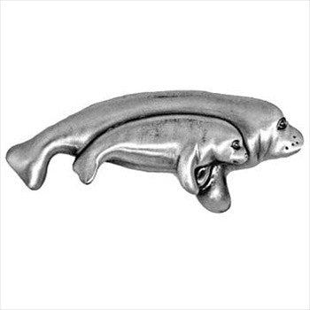 Sierra Lifestyles 681556: 2" cc Manatee Cabinet Pull - Pewter