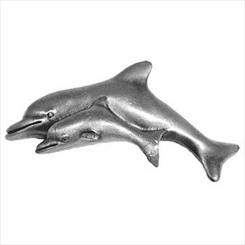 Sierra Lifestyles 681558: 2" cc Dolphin Cabinet Pull - Pewter