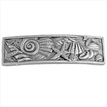 Sierra Lifestyles 681563: 3" cc Sea Shells Cabinet Pull - Pewter