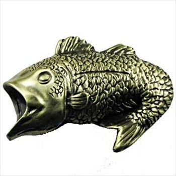 Sierra Lifestyles 681564: 2" cc Bass Cabinet Pull - Antique Brass