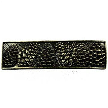 Sierra Lifestyles 681567: 3" cc Pinecone Cabinet Pull - Bronzed Black