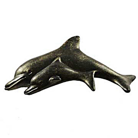 Sierra Lifestyles 681581: 2" cc Dolphin Cabinet Pull - Bronzed Black