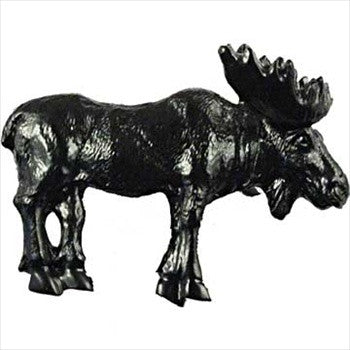 Sierra Lifestyles 681592: 3" cc Realistic Moose Cabinet Pull - Black