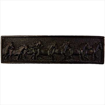 Sierra Lifestyles 681593: 3" cc Running Horse Cabinet Pull - Black