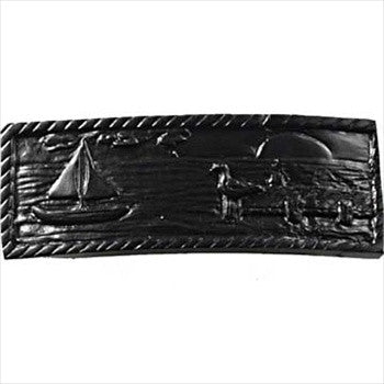 Sierra Lifestyles 681594: 2" cc Sail Boat Scene Cabinet Pull - Black