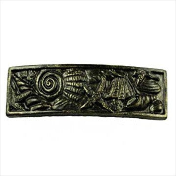 Sierra Lifestyles 681597: 2" cc Sea Shells Cabinet Pull - Bronzed Black