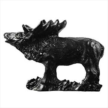 Sierra Lifestyles 681599: 3" cc Standing Elk Cabinet Pull - Black