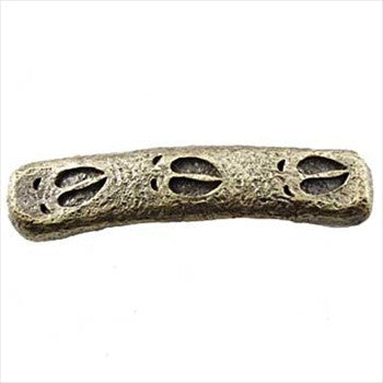 Sierra Lifestyles 681660: 3" cc Big Game Track Cabinet Pull - Antique Brass