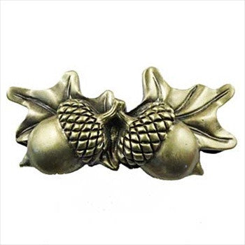 Sierra Lifestyles 681664: 3" cc Acorn Cabinet Pull - Antique Brass