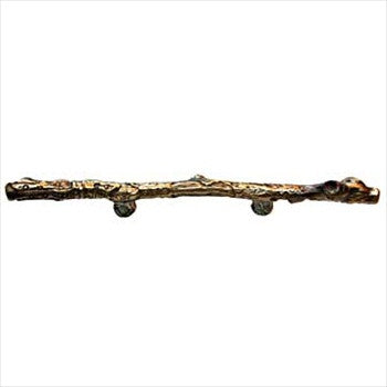 Sierra Lifestyles 681675: 3" cc Branch Cabinet Pull - Antique Brass