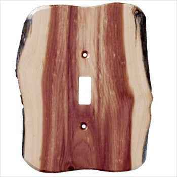 Sierra Lifestyles 682126: Rustic Single Toggle Switchplate - Juniper