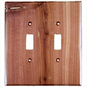 Sierra Lifestyles 682169: Traditional Double Toggle Switchplate - Juniper