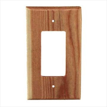 Sierra Lifestyles 682237: Traditional Single Rocker Switchplate - Douglas Fir