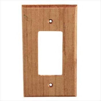 Sierra Lifestyles 682246: Traditional Single Rocker Switchplate - Alder