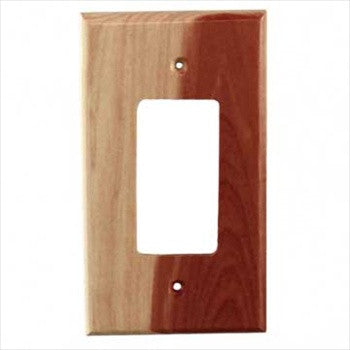 Sierra Lifestyles 682264: Traditional Single Rocker Switchplate - Tennessee Aromatic Cedar