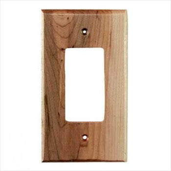 Sierra Lifestyles 682267: Traditional Single Rocker Switchplate - Natural Maple