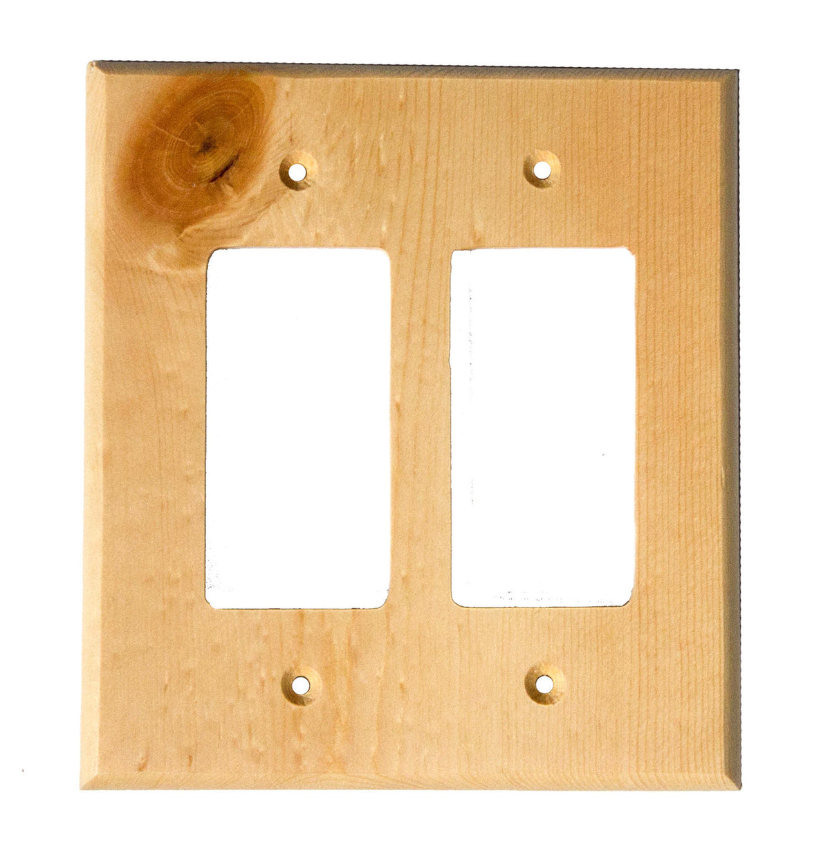 Sierra Lifestyles 682285: Traditional Double Rocker Switchplate - Douglas Fir