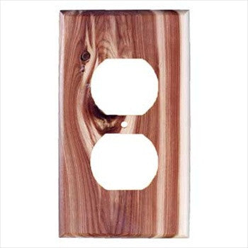 Sierra Lifestyles 682405: Traditional Single Duplex Switchplate - Juniper