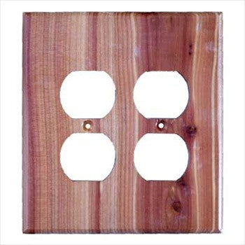 Sierra Lifestyles 682418: Traditional Double Duplex Switchplate - Juniper