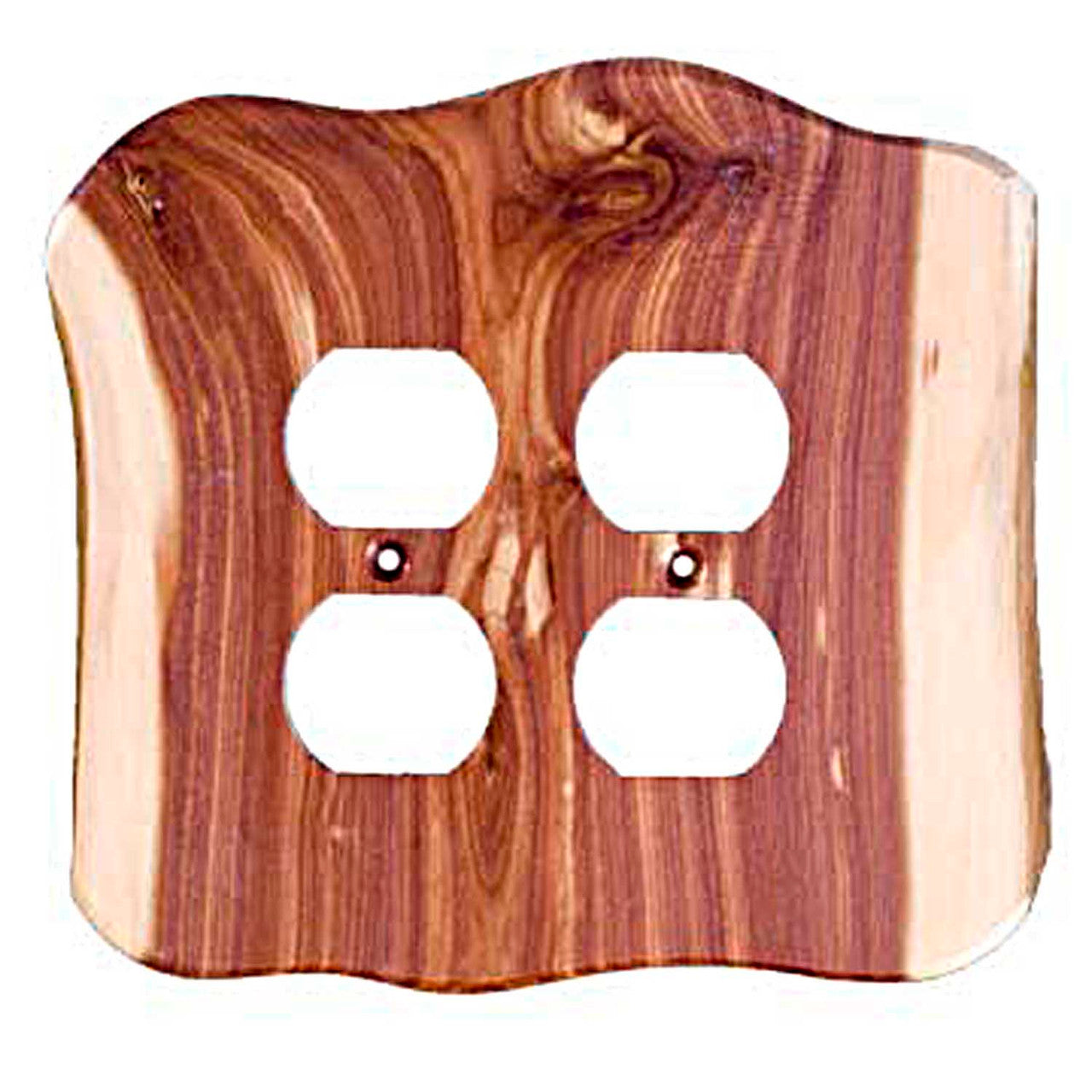 Sierra Lifestyles 682442: Double Duplex Switchplate - Tennessee Aromatic Cedar