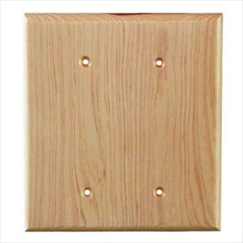 Sierra Lifestyles 682504: Traditional Double Blank Switchplate - Tennessee Aromatic Cedar