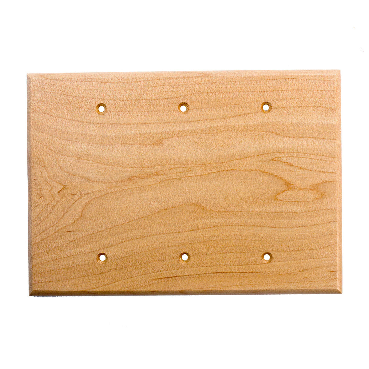 Sierra Lifestyles 682584: Traditional Triple Blank Switchplate - Cherry