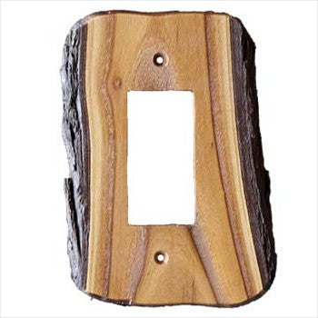 Sierra Lifestyles 682761: Rustic Single Rocker Switchplate - Russian Olive