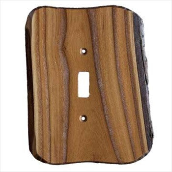 Sierra Lifestyles 682765: Rustic Single Toggle Switchplate - Russian Olive