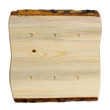 Sierra Lifestyles 682774: Rustic Triple Blank Switchplate - Blued Pine