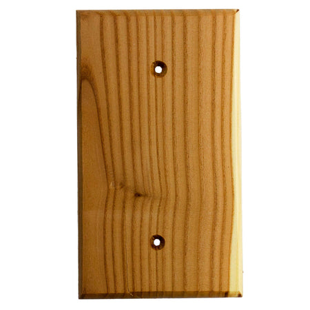 Sierra Lifestyles 682789: Traditional Single Blank Switchplate - Russian Olive