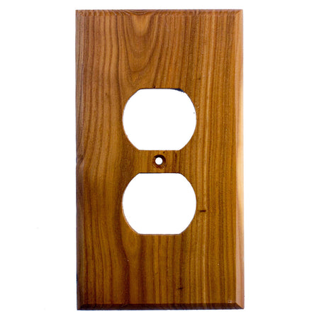 Sierra Lifestyles 682793: Traditional Single Duplex Switchplate - Russian Olive