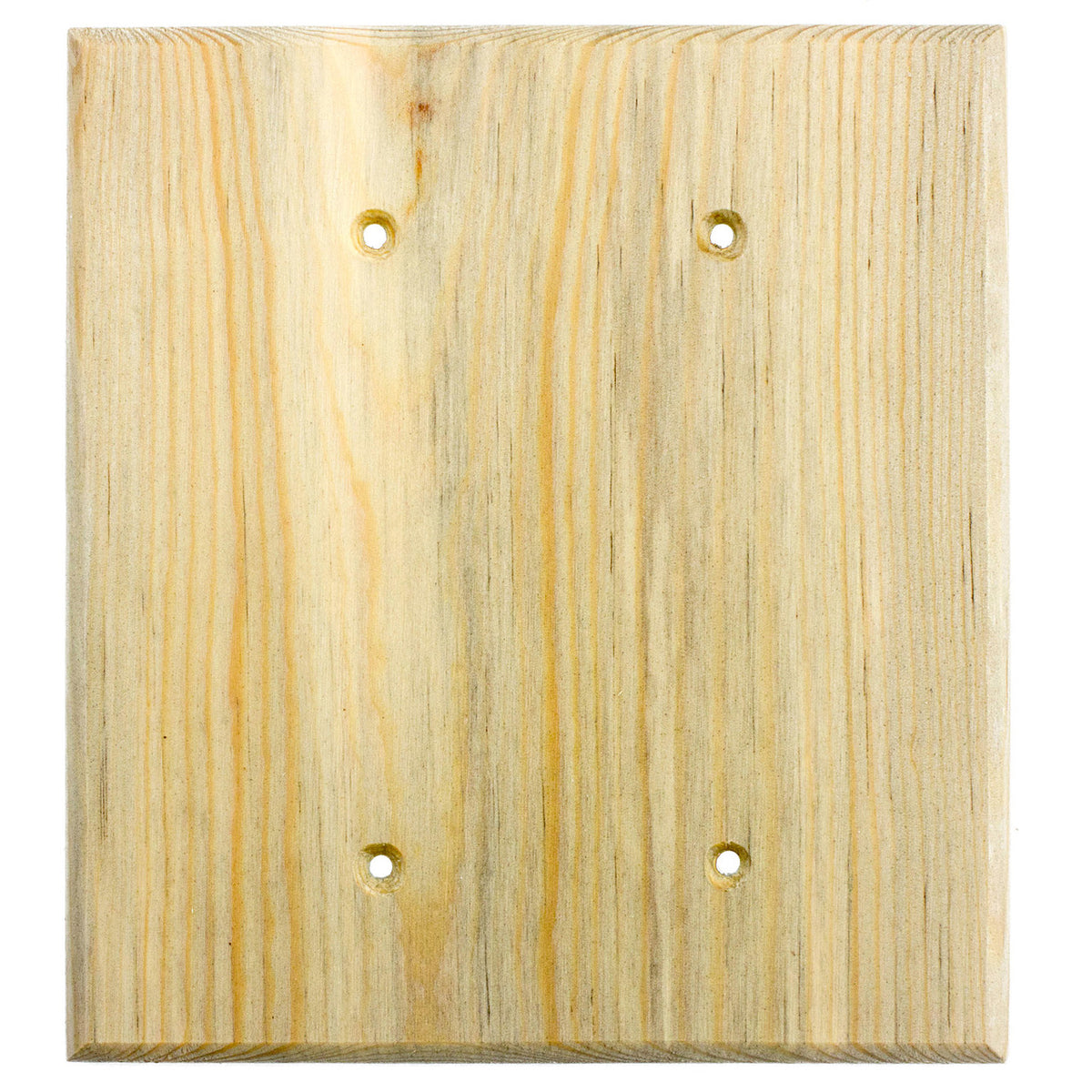 Sierra Lifestyles 682796: Traditional Double Blank Switchplate - Blued Pine