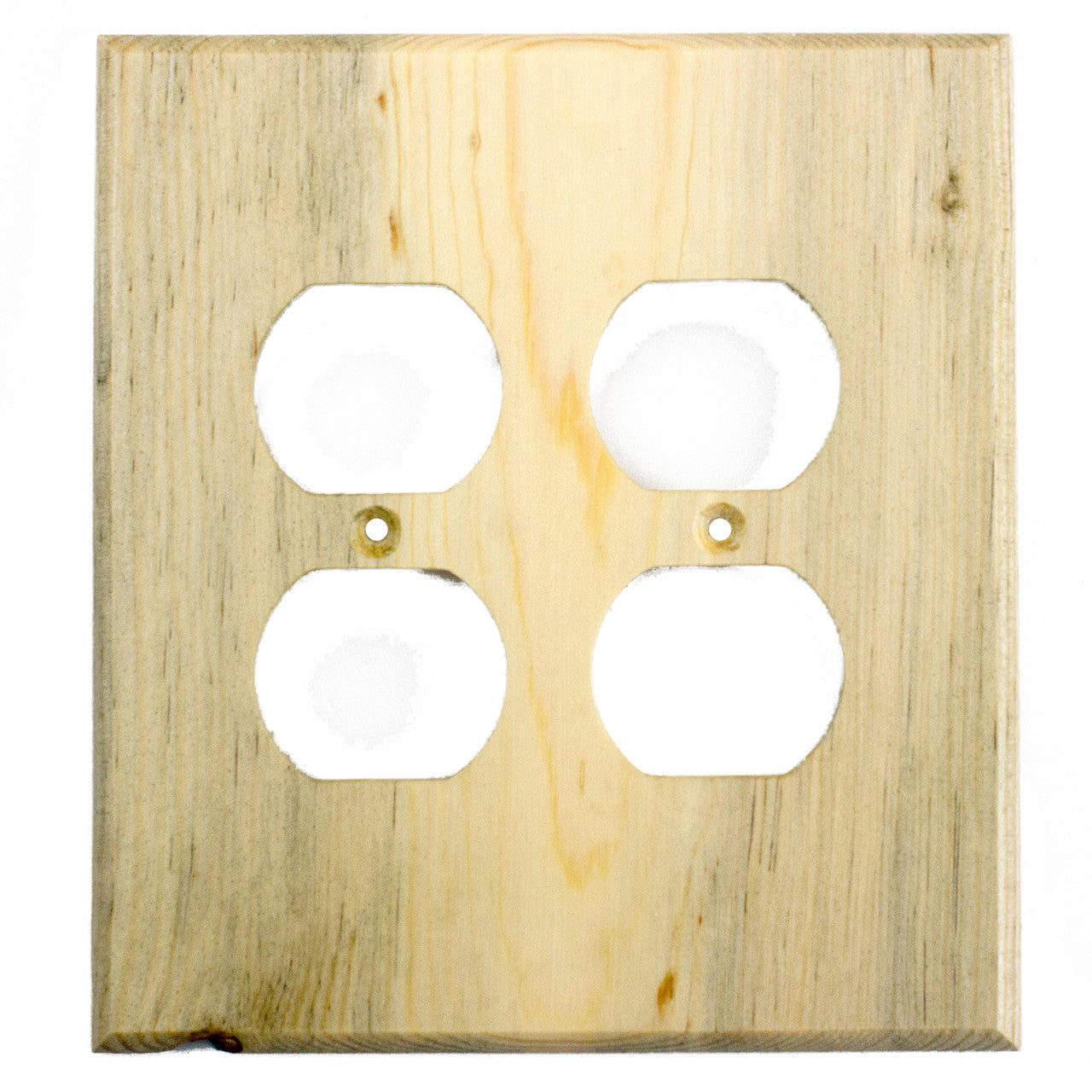 Sierra Lifestyles 682800: Traditional Double Duplex Switchplate - Blued Pine