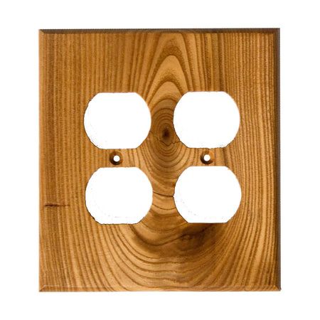 Sierra Lifestyles 682801: Traditional Double Duplex Switchplate - Russian Olive