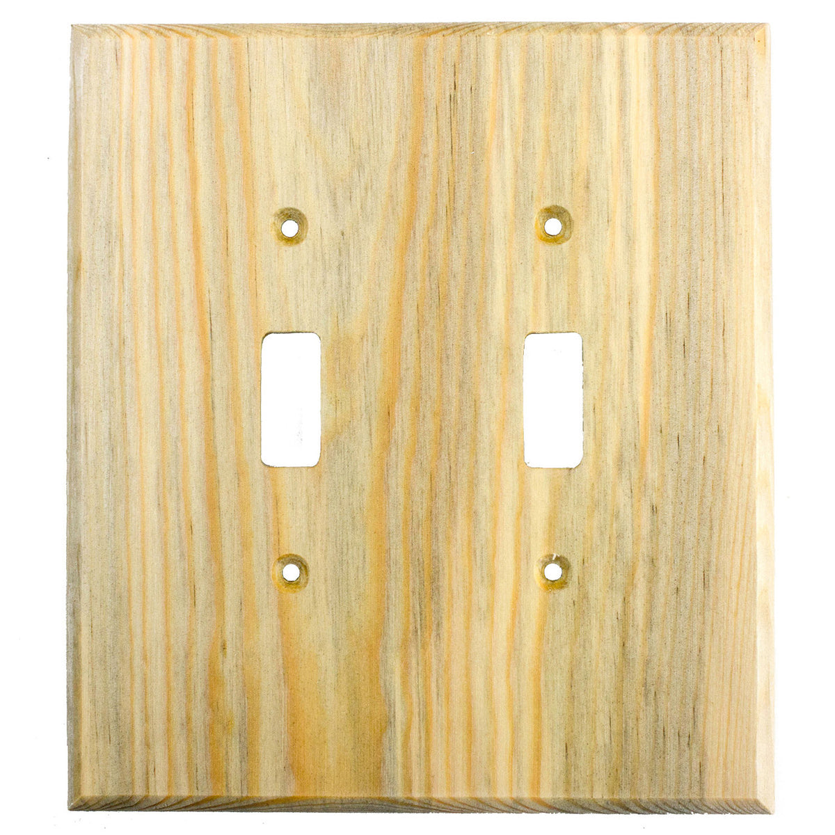 Sierra Lifestyles 682802: Traditional Double Toggle Switchplate - Blued Pine