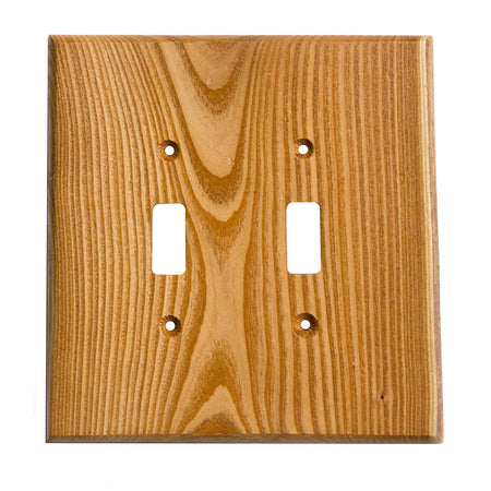 Sierra Lifestyles 682803: Traditional Double Toggle Switchplate - Russian Olive