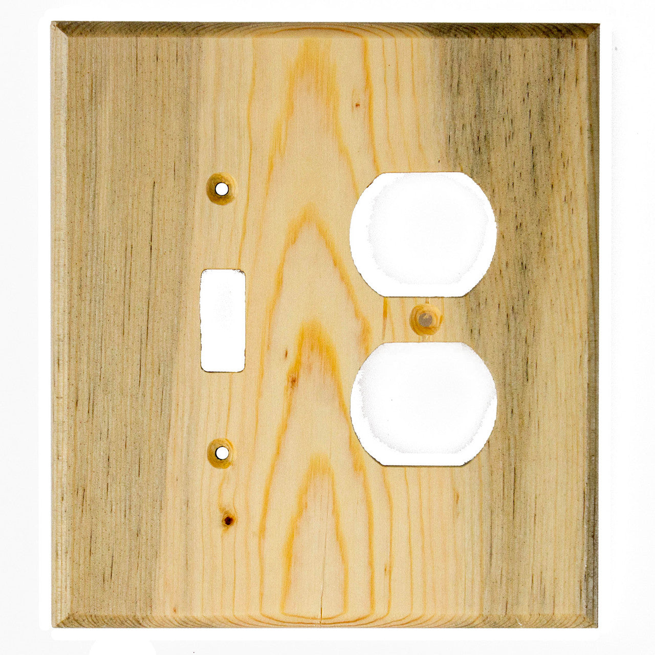 Sierra Lifestyles 682816: Traditional Single Toggle/Single Duplex Switchplate - Blued Pine
