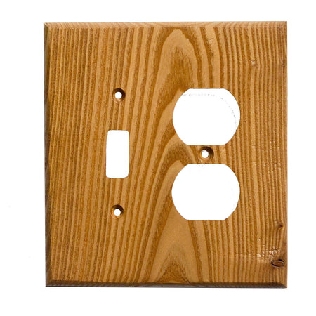 Sierra Lifestyles 682817: Traditional Single Toggle/Single Duplex Switchplate - Russian Olive