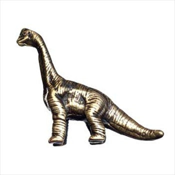 Big Sky 683022: Brachisaurus Dinosaur Cabinet Knob - Antique Brass