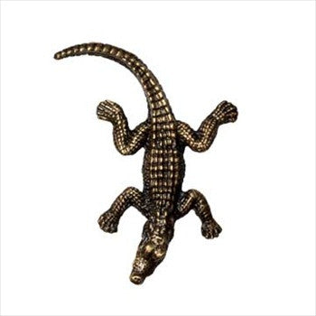 Big Sky 683112: Gator Cabinet Knob - Antique Brass