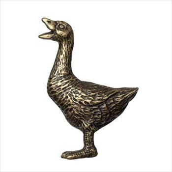 Big Sky 683120: Goose Cabinet Knob - Antique Brass